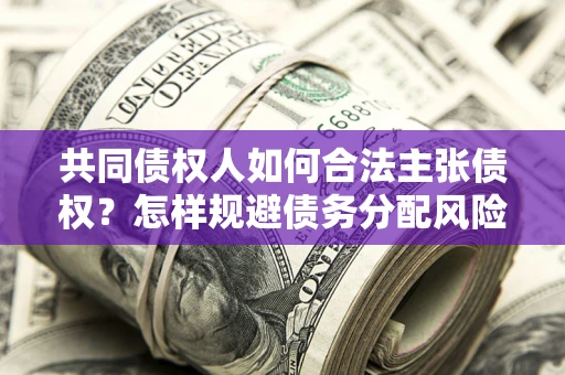 武汉共同债权人如何合法主张债权？怎样规避债务分配风险？