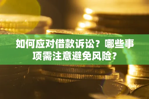 武汉如何应对借款诉讼？哪些事项需注意避免风险？