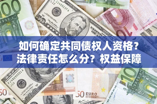 武汉如何确定共同债权人资格？法律责任怎么分？权益保障技巧揭秘！