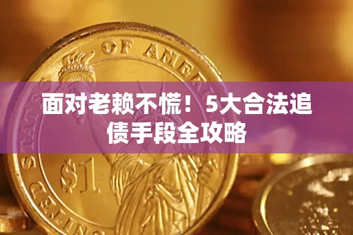 武汉面对老赖不慌！5大合法追债手段全攻略