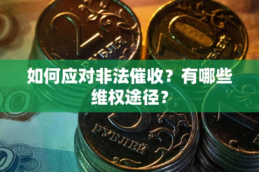 武汉如何应对非法催收？有哪些维权途径？