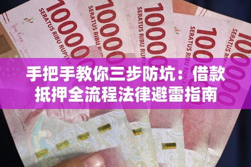 武汉手把手教你三步防坑：借款抵押全流程法律避雷指南