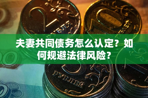 武汉夫妻共同债务怎么认定？如何规避法律风险？