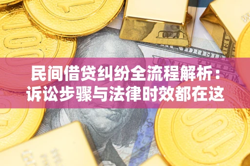 武汉民间借贷纠纷全流程解析：诉讼步骤与法律时效都在这儿了