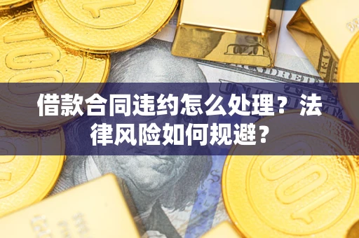 武汉借款合同违约怎么处理？法律风险如何规避？