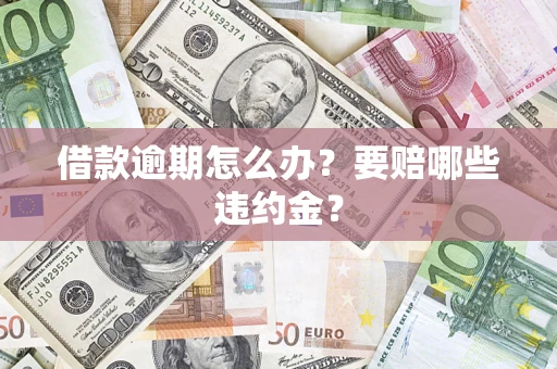 武汉借款逾期怎么办？要赔哪些违约金？