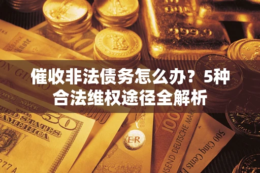 武汉催收非法债务怎么办？5种合法维权途径全解析