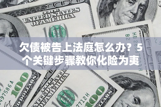 武汉欠债被告上法庭怎么办？5个关键步骤教你化险为夷
