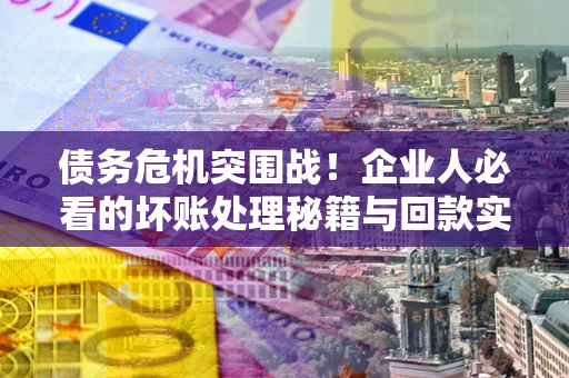武汉债务危机突围战！企业人必看的坏账处理秘籍与回款实战指南